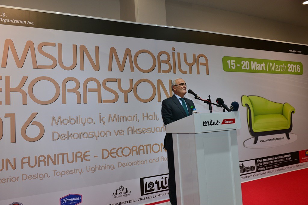 MOBİLYA VE DEKORASYON FUARI SAMSUN�DA AÇILDI